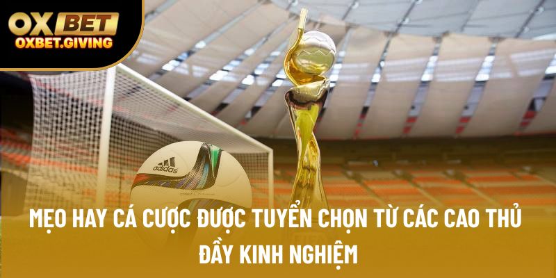 Mẹo hay cá cược được tuyển chọn từ các cao thủ đầy kinh nghiệm Mẹo hay cá cược được tuyển chọn từ các cao thủ đầy kinh nghiệm